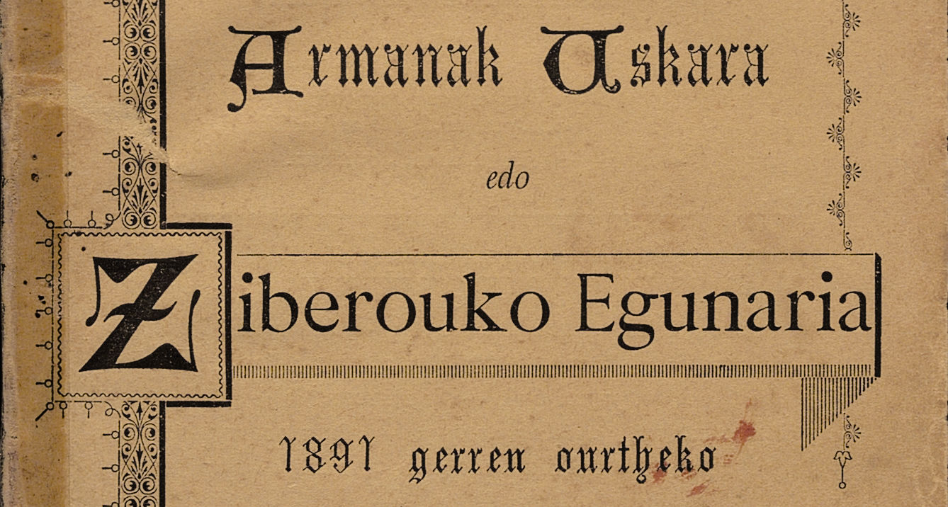 Armanak Uskara edo Ziberouko Egunaria - 1891