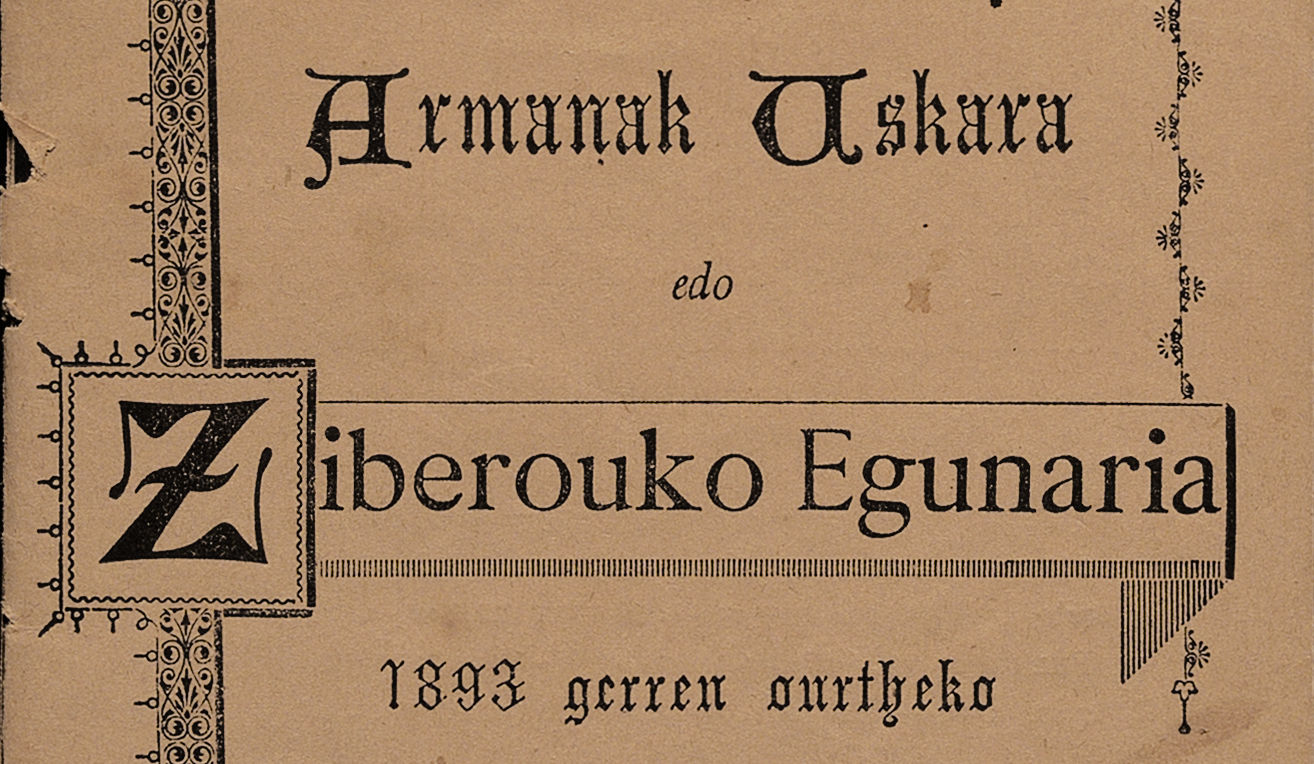 Armanak Uskara edo Ziberouko Egunaria - 1893