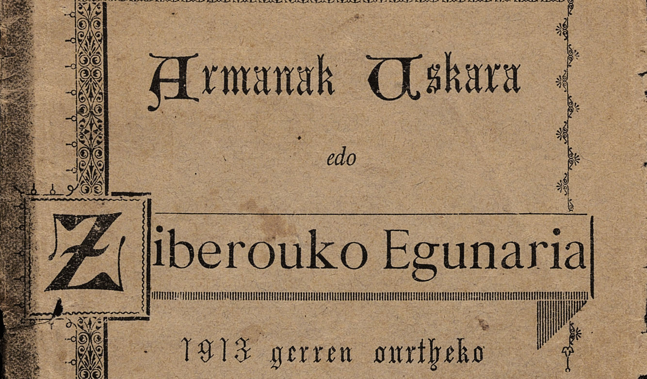 Armanak Uskara edo Ziberouko Egunaria - 1913